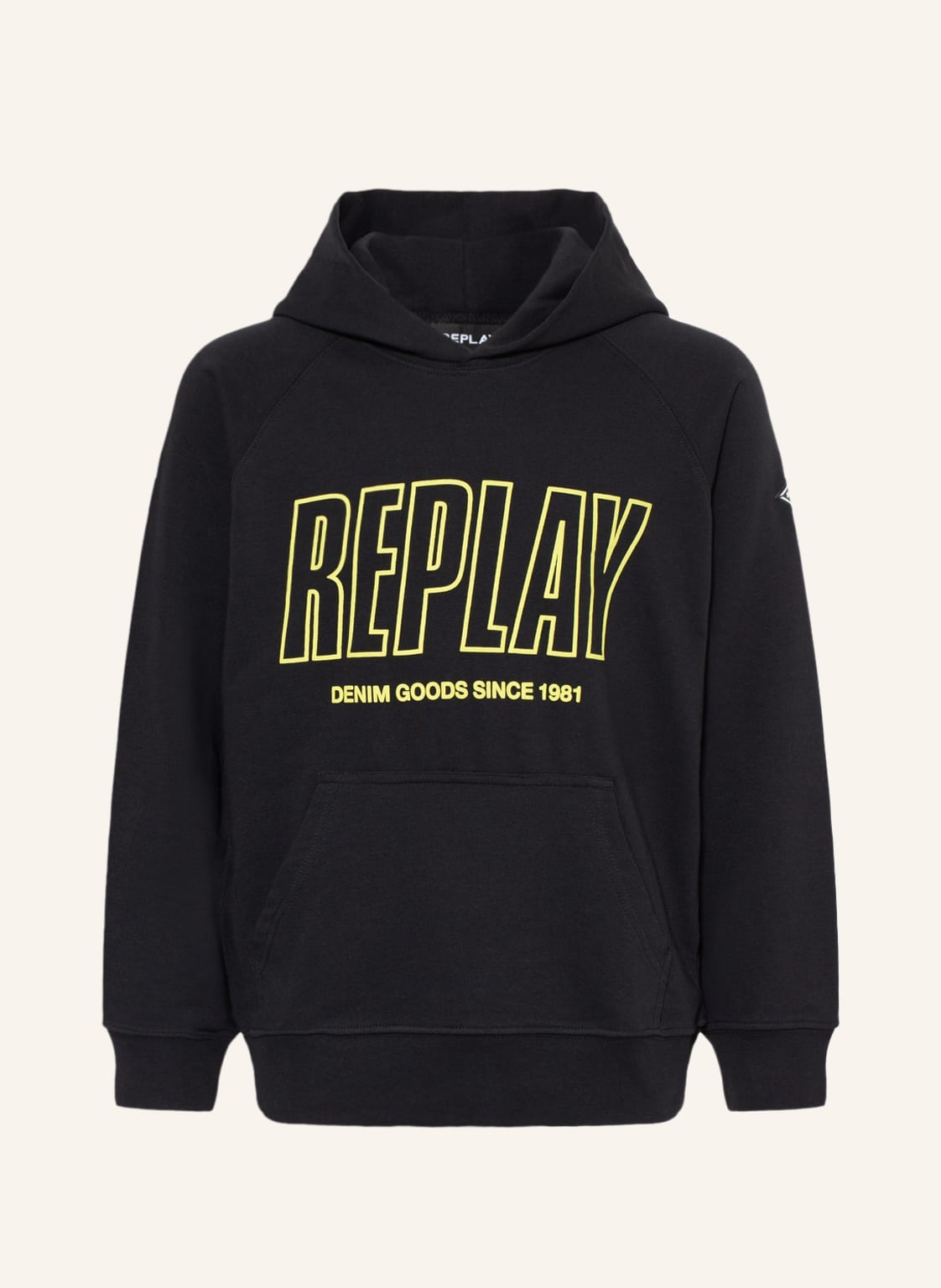 Image of Replay Hoodie schwarz
