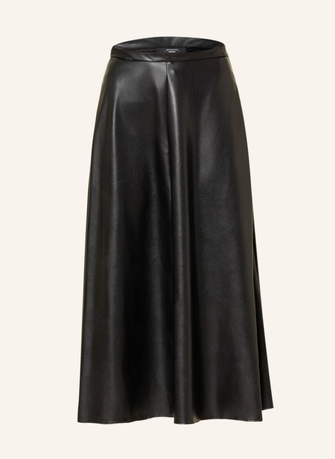 Image of Weekend Maxmara Rock Narvel In Lederoptik schwarz