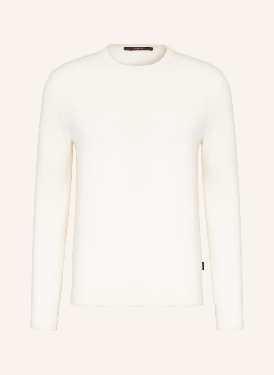 Image of Windsor. Cashmere-Pullover weiss