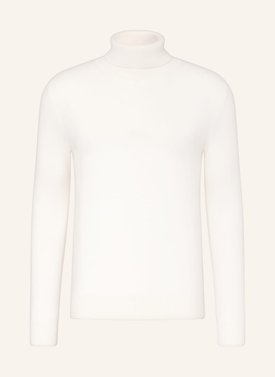 Image of Windsor. Rollkragenpullover Aus Cashmere weiss