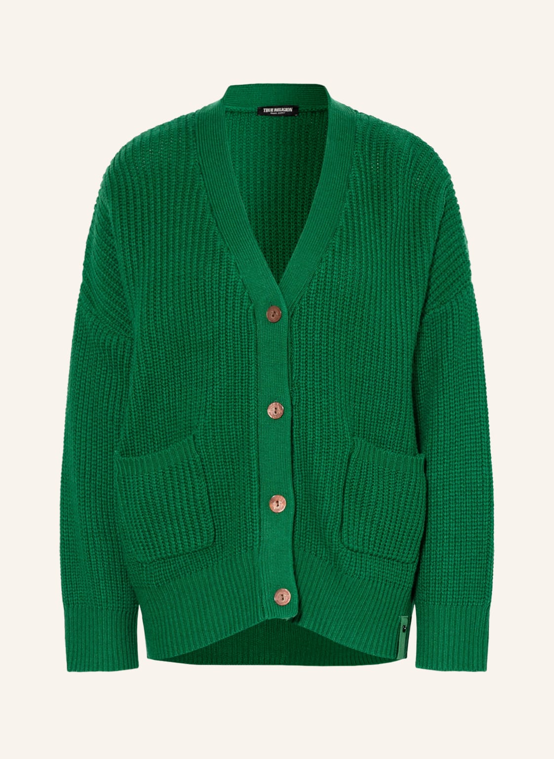 Image of True Religion Strickjacke gruen