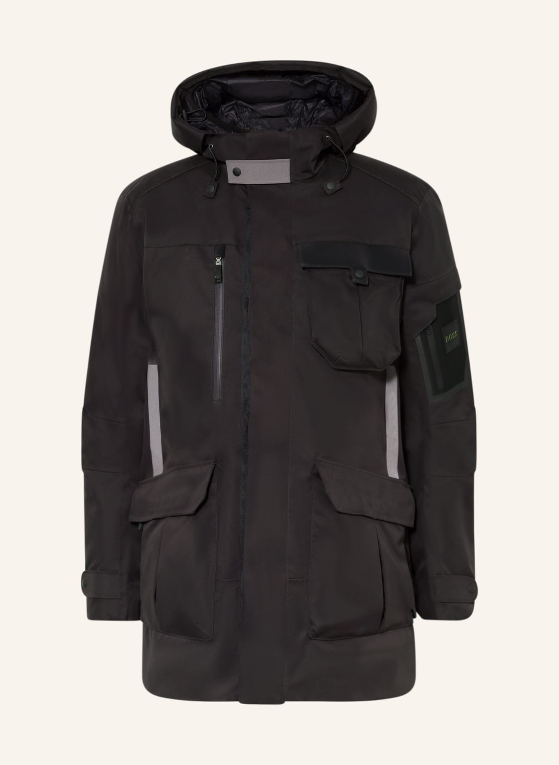 Image of Boss 2-In-1-Jacke Stavanger Mit Herausnehmbarer Daunenjacke schwarz