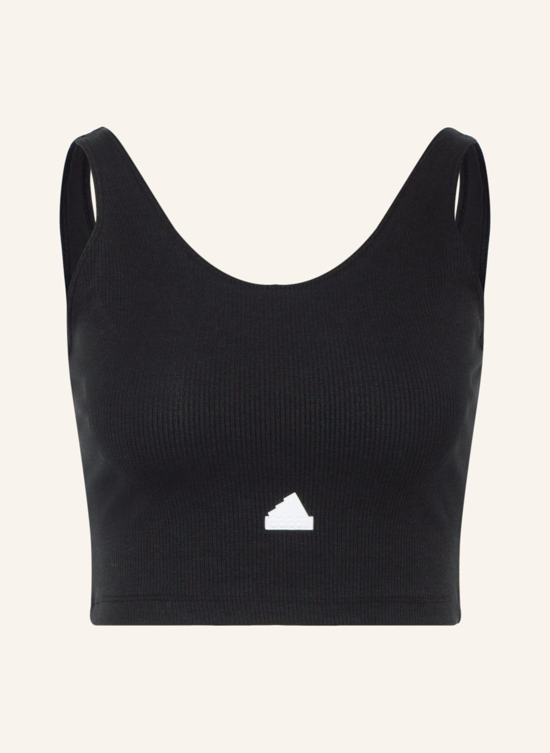 Image of Adidas Cropped-Top schwarz