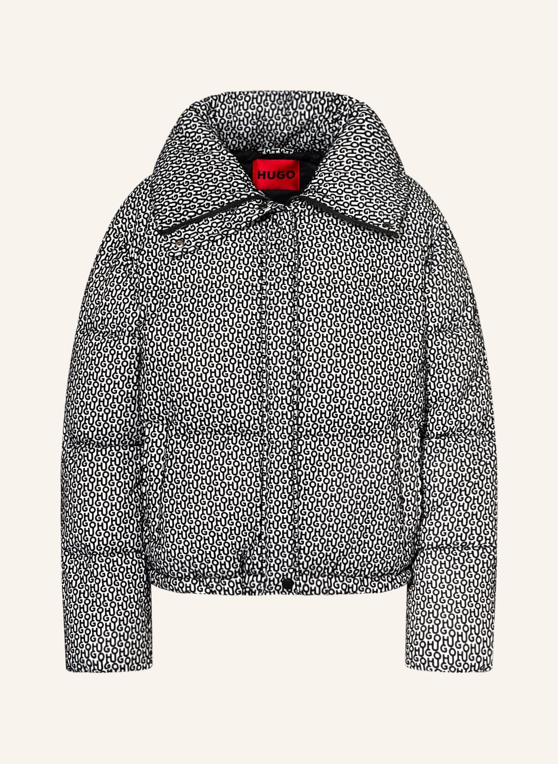 Image of Hugo Steppjacke schwarz