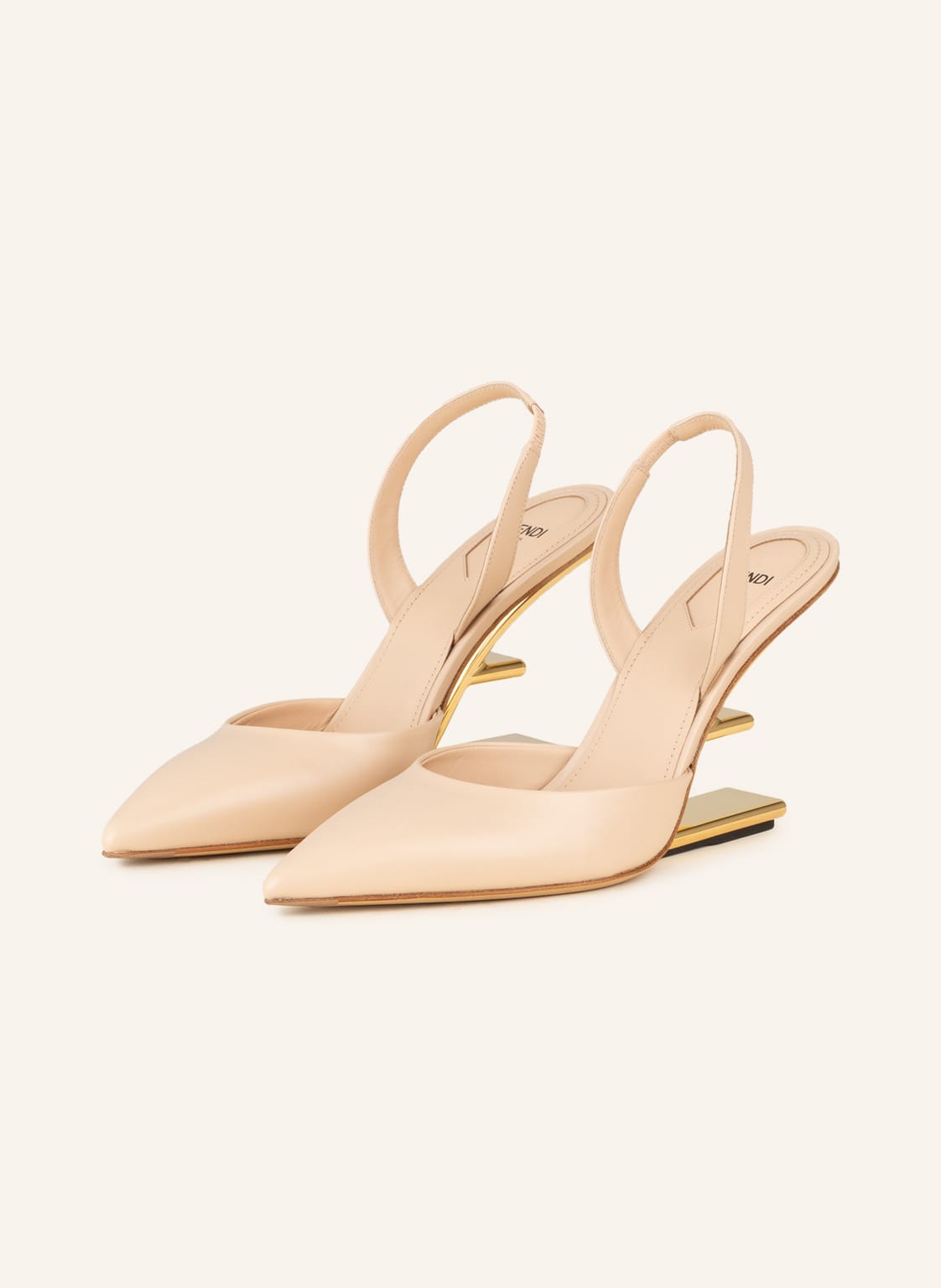 Image of Fendi Slingpumps rosa