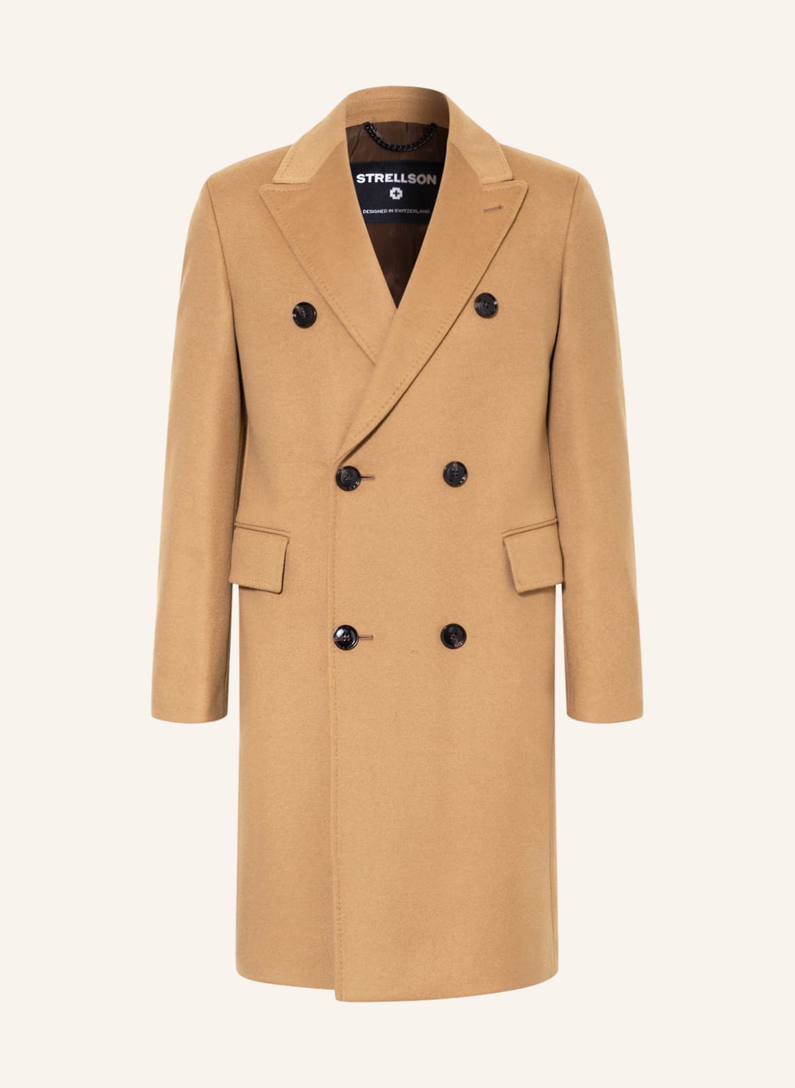 Image of Strellson Wollmantel Park Lane beige