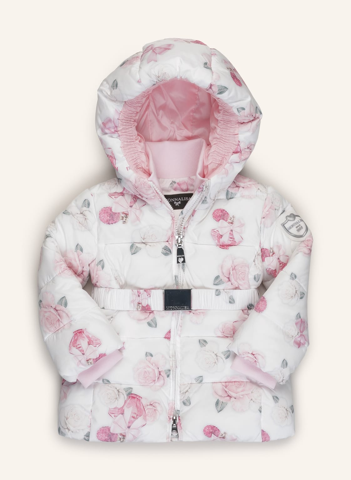 Image of Monnalisa Steppjacke weiss