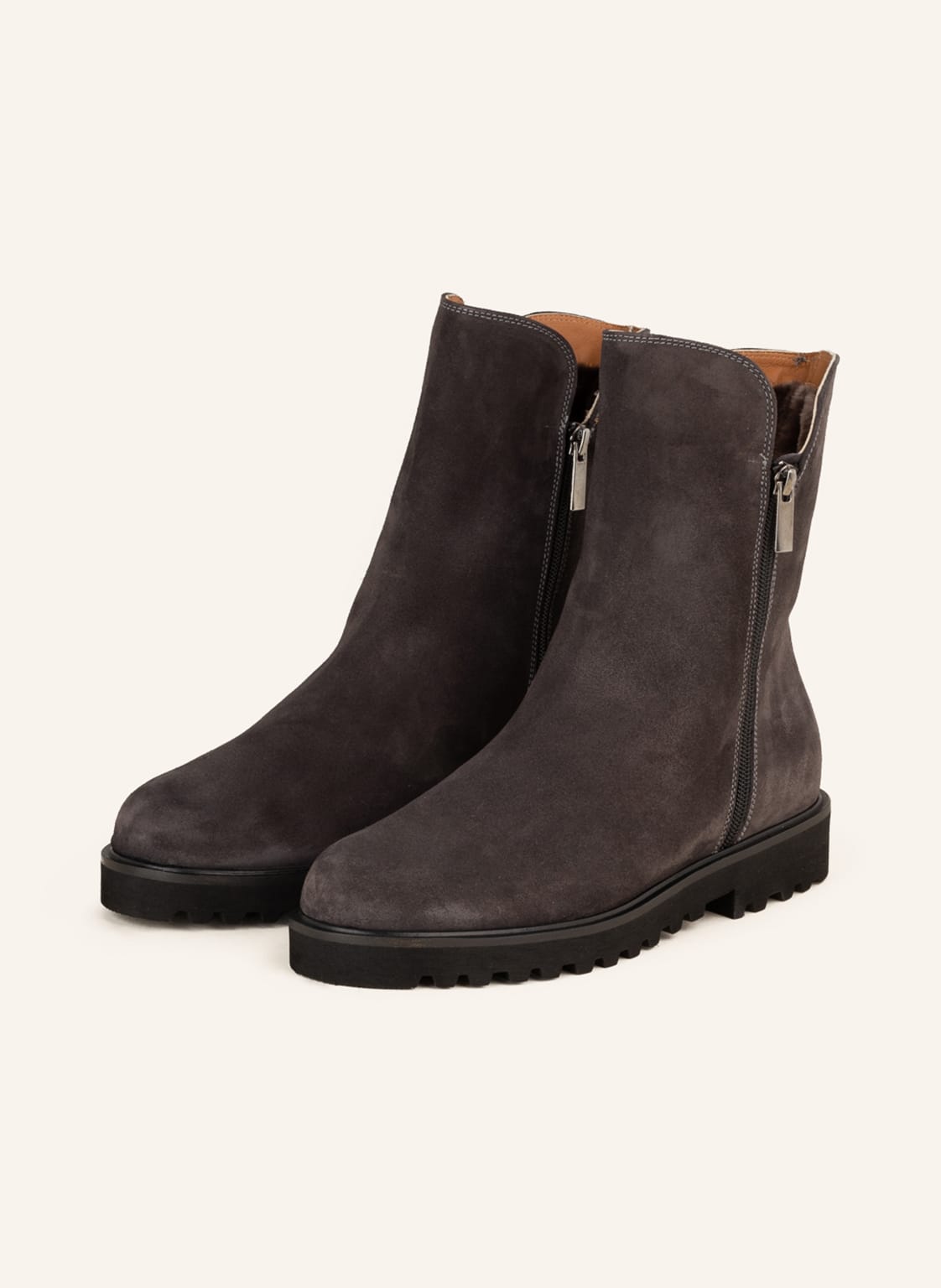 Image of Viamercanti Stiefeletten Olivia grau