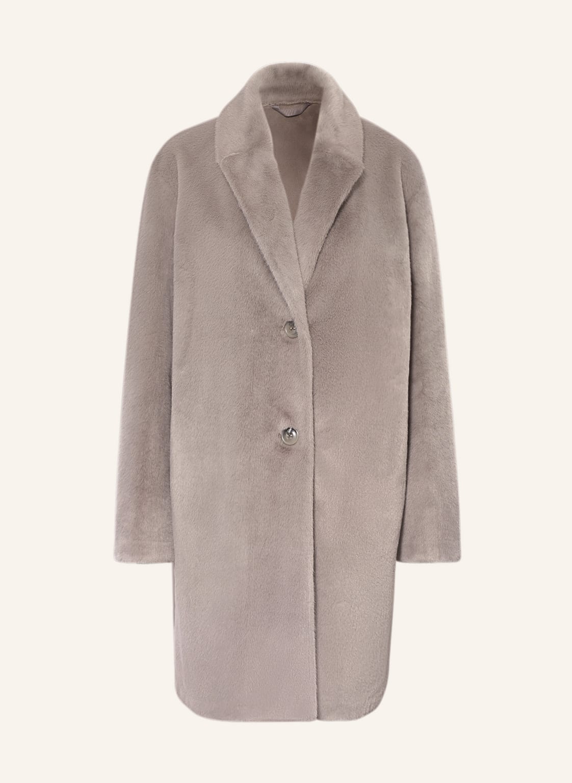 Image of Lilienfels Kunstpelz-Mantel beige