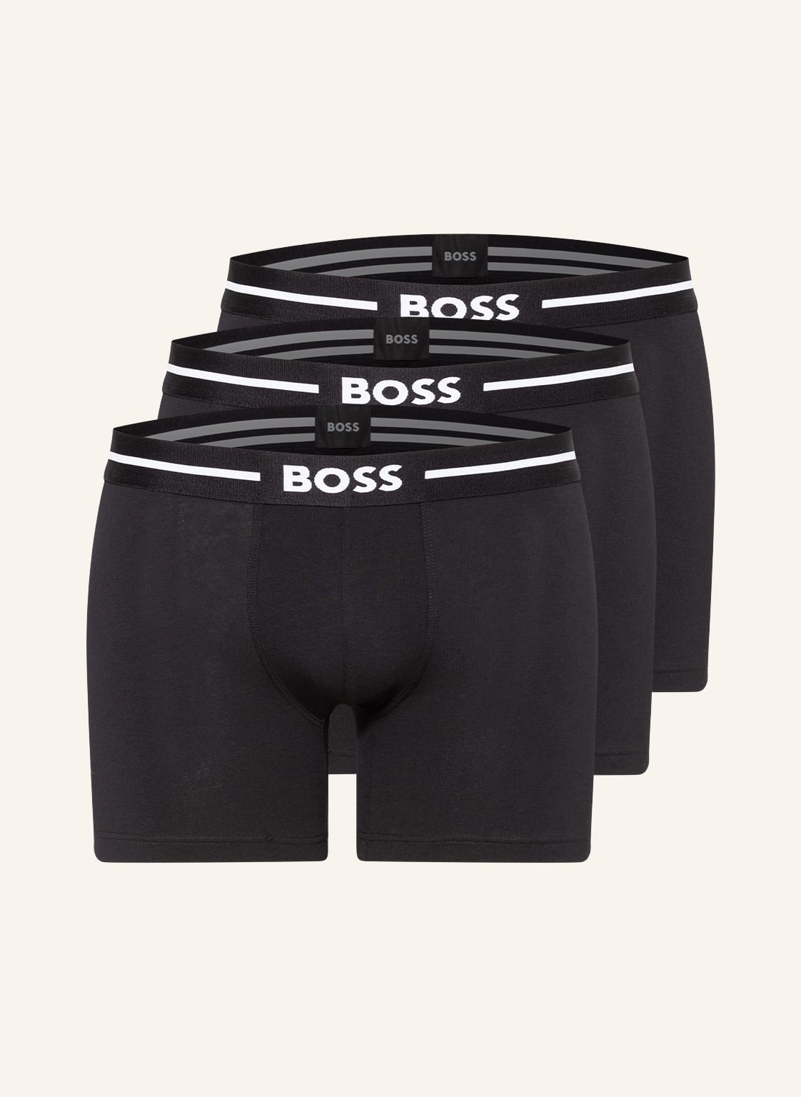 Image of Boss 3er-Pack Boxershorts schwarz