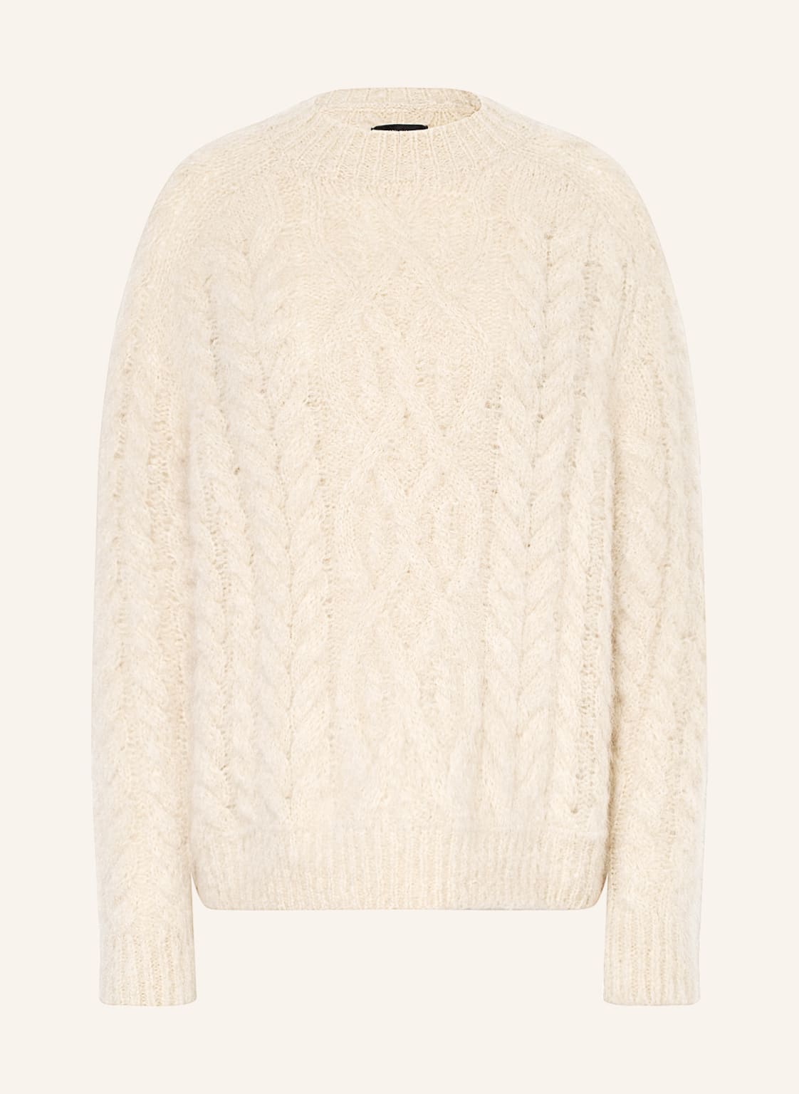 Image of Isabel Marant Pullover Thomas Aus Mohair beige