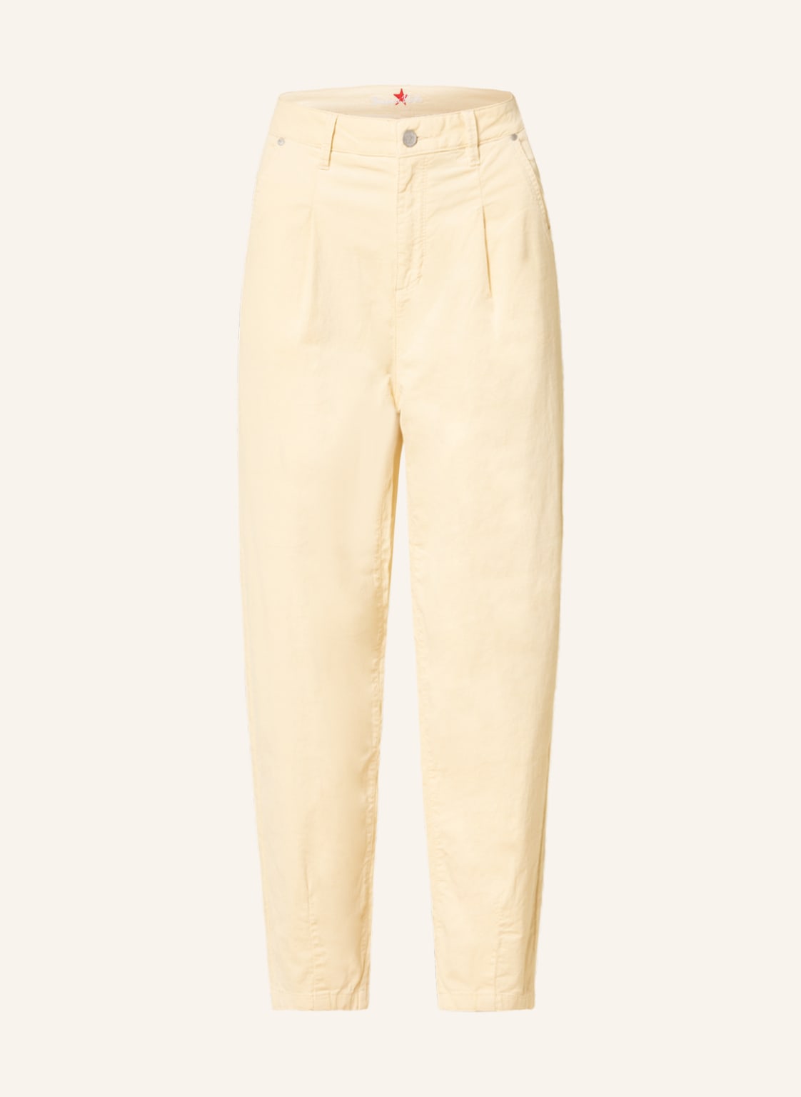 Image of Buena Vista Cord-Culotte Ballon weiss