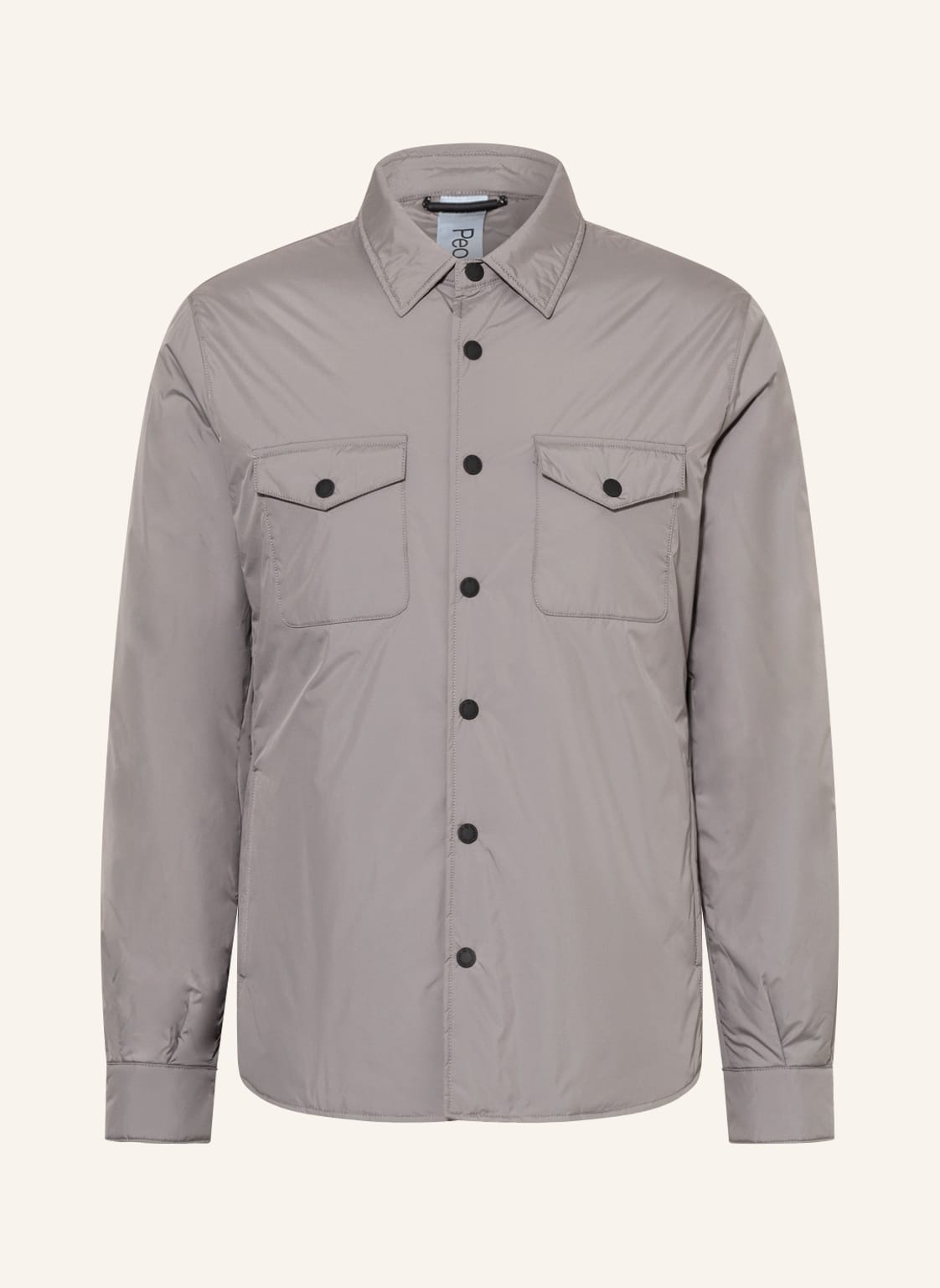 Image of People Of Shibuya Overjacket Kiso grau