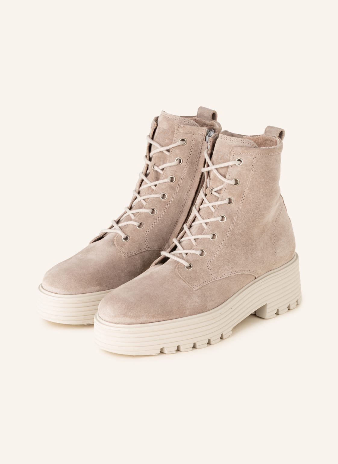 Image of Paul Green Plateau-Stiefeletten beige