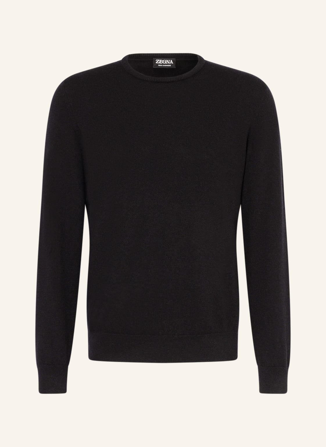 Image of Zegna Cashmere-Pullover Oasi schwarz
