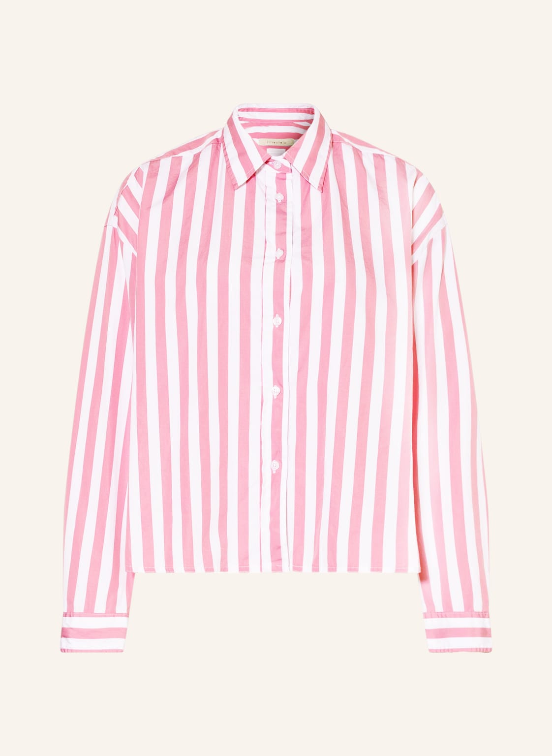 Image of Lilienfels Oversized-Hemdbluse rosa