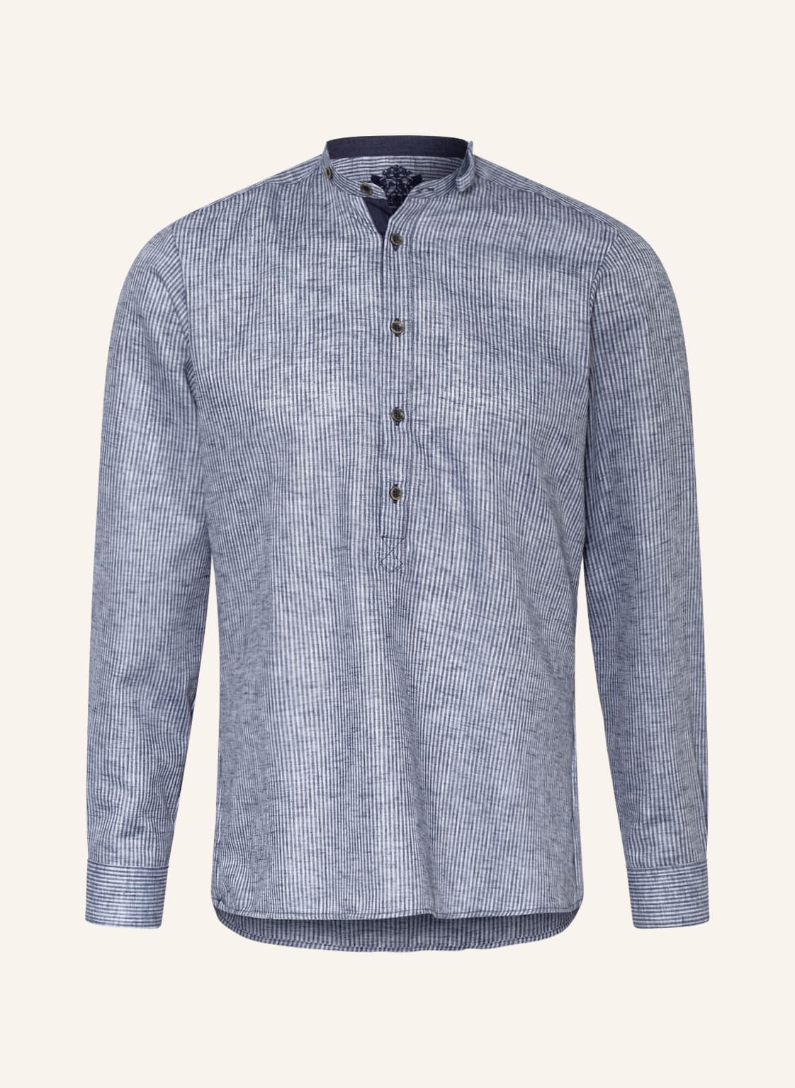 Image of Hammerschmid Trachtenhemd Slim Fit blau