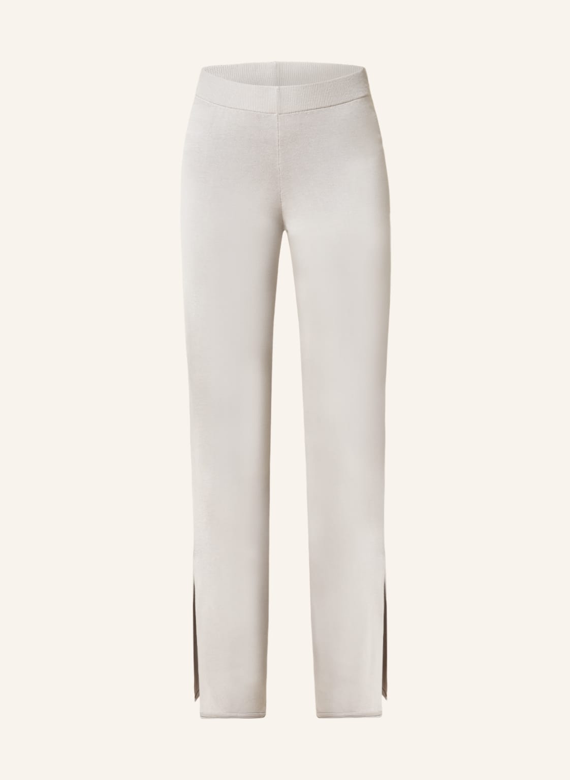 Image of Black Palms Strickhose Taylor Flares grau