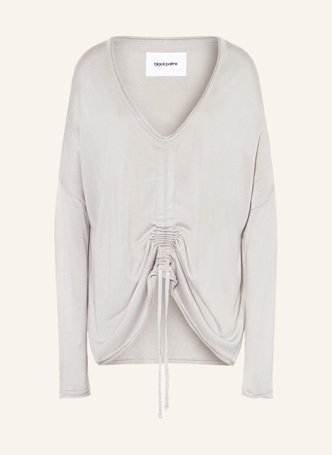 Image of Black Palms Oversized-Strickshirt Taylor grau