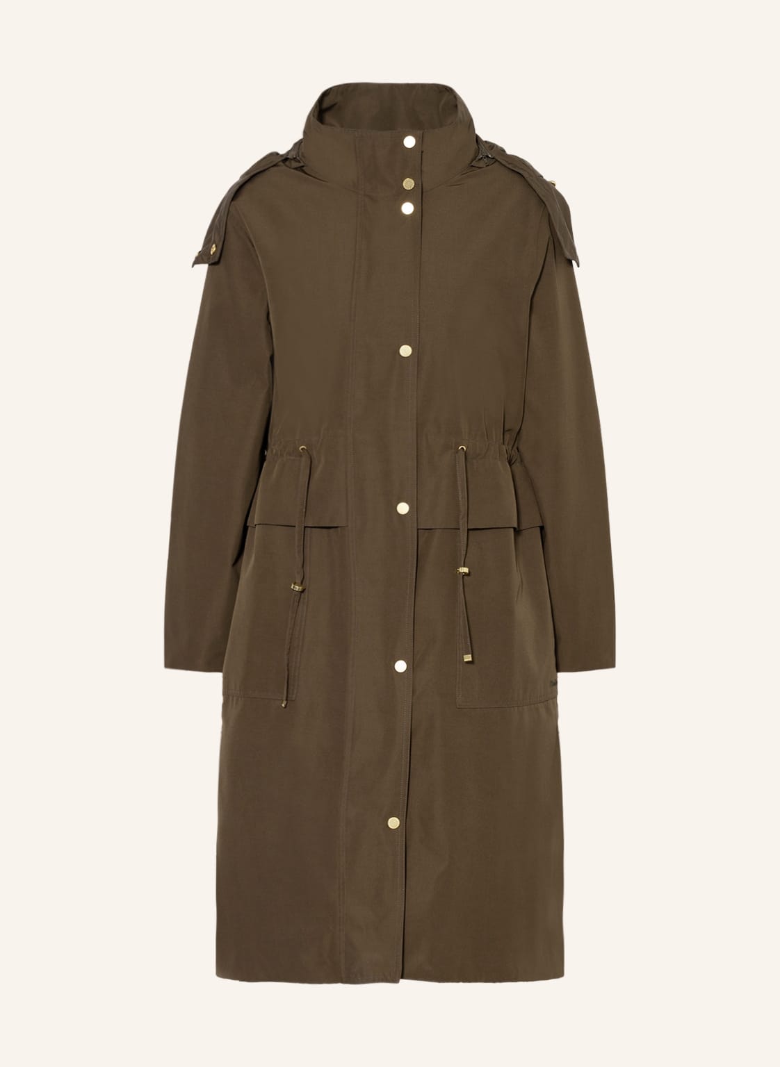 Image of Barbour Parka Lotte Mit Abnehmbarer Kapuze gruen