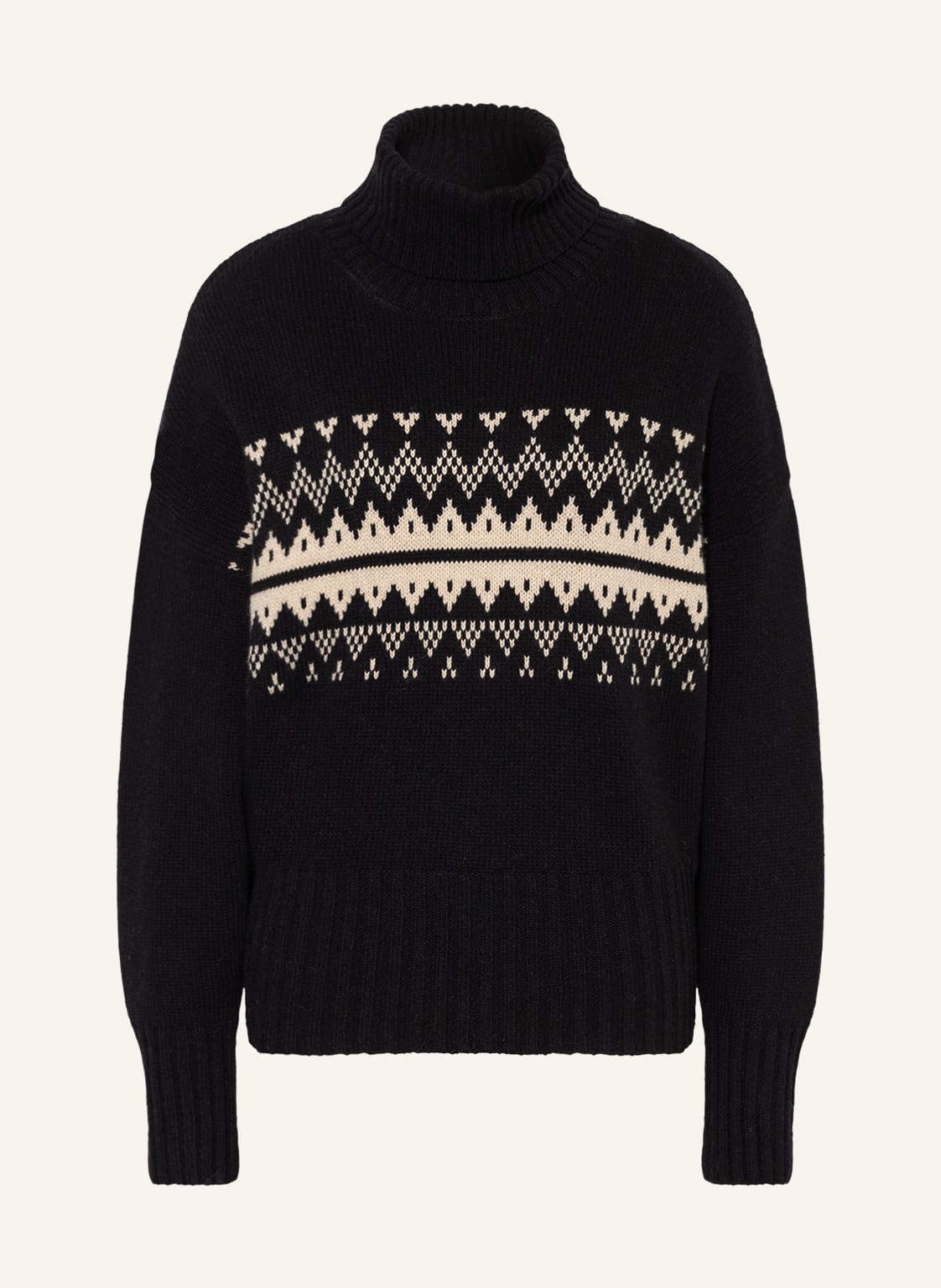 Image of Barbour Rollkragenpullover Cassius schwarz