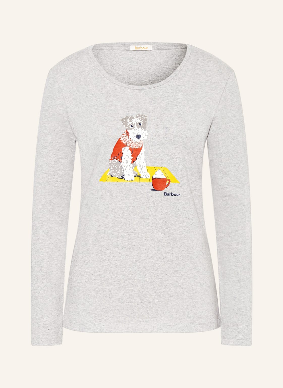 Image of Barbour Longsleeve Fairsfield grau