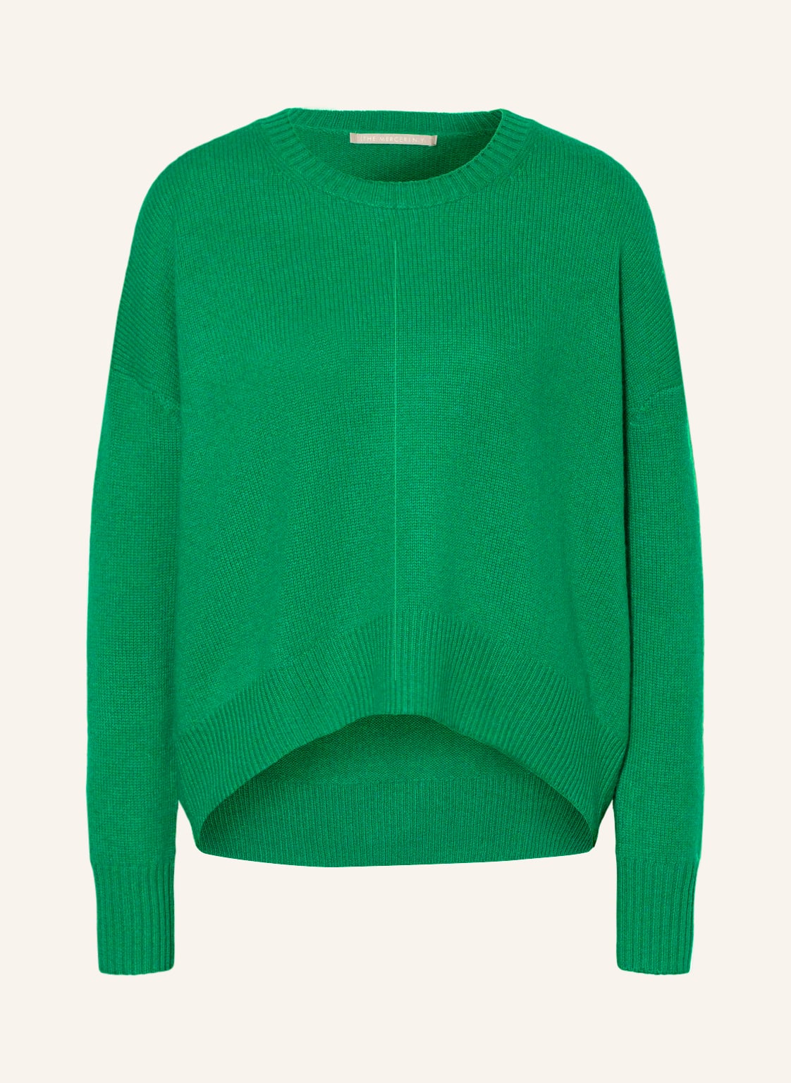 Image of (The Mercer) N.Y. Cashmere-Pullover gruen