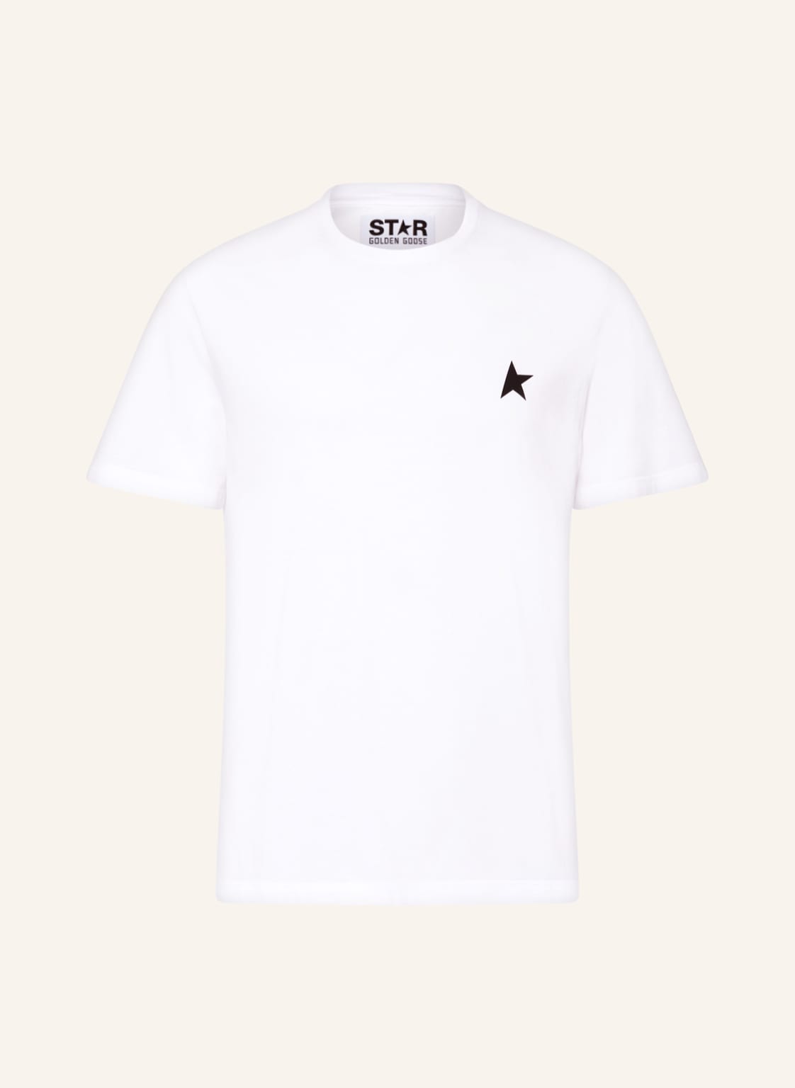 Image of Golden Goose T-Shirt Star weiss