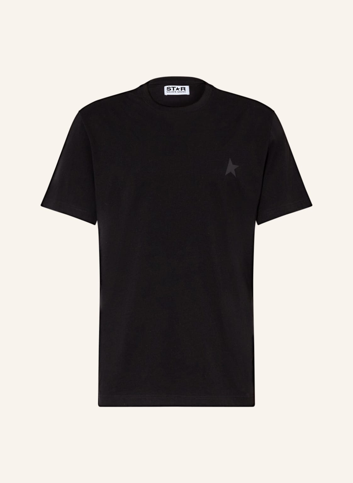 Image of Golden Goose T-Shirt Star schwarz