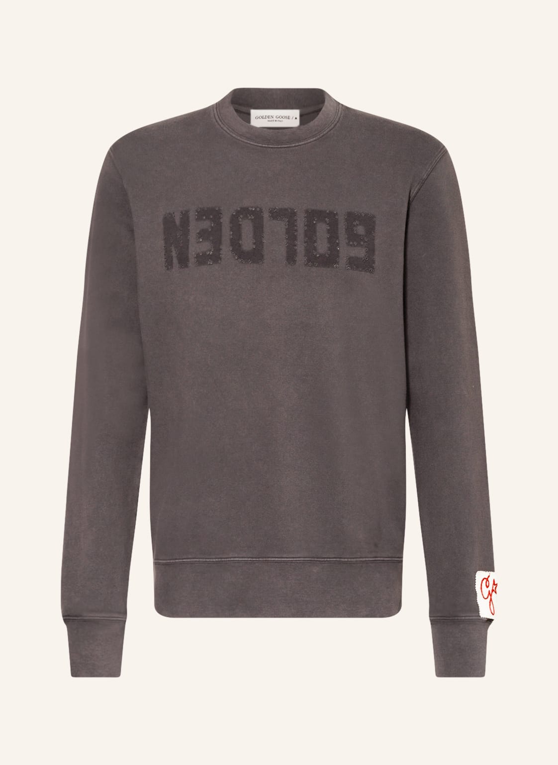 Image of Golden Goose Sweatshirt Archibald grau