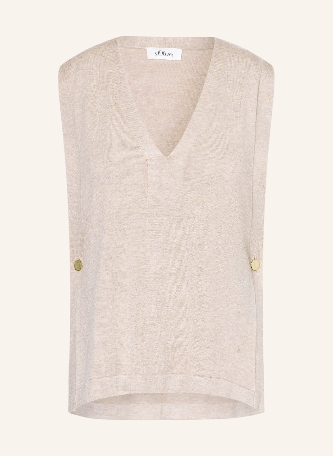 Image of S.Oliver Black Label Pullunder braun