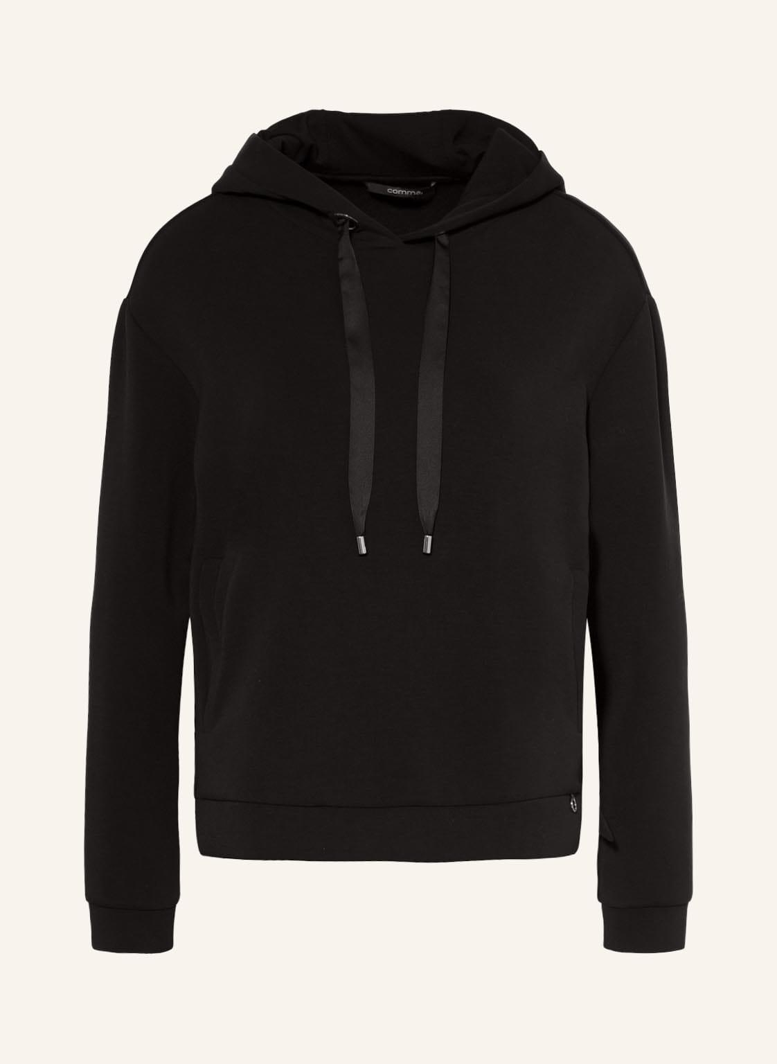 Image of Comma Hoodie schwarz