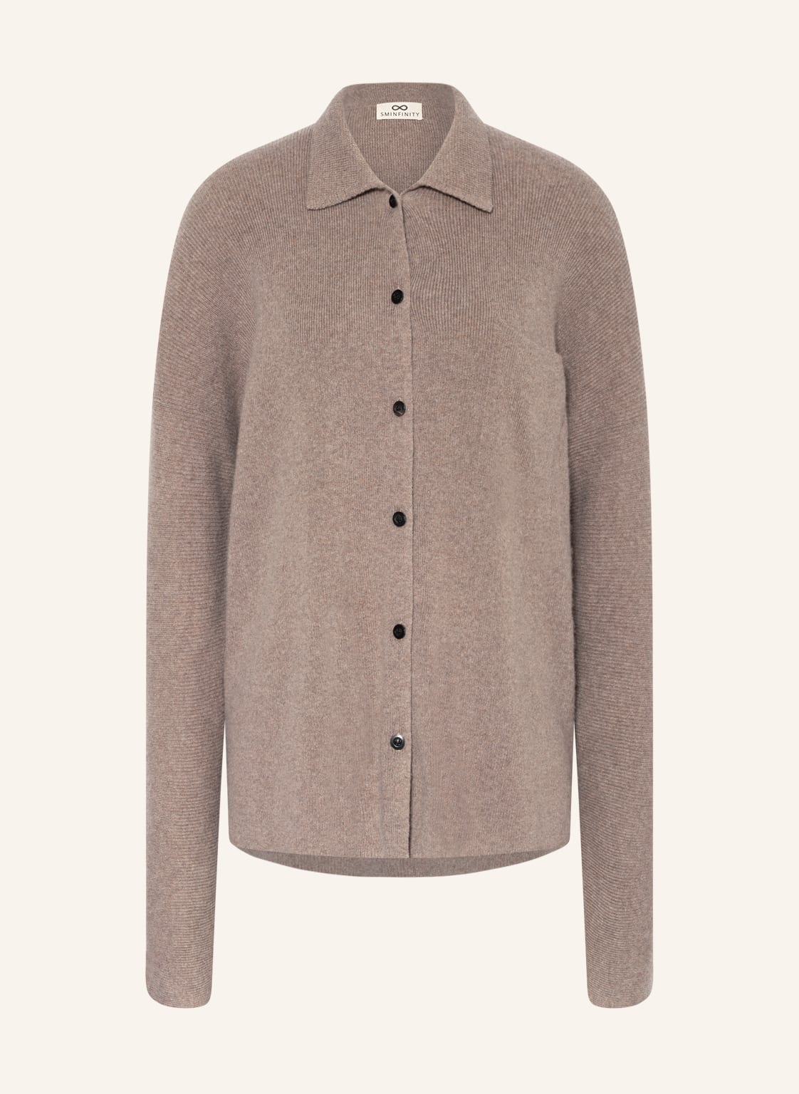 Image of Sminfinity Strickjacke Mit Cashmere beige