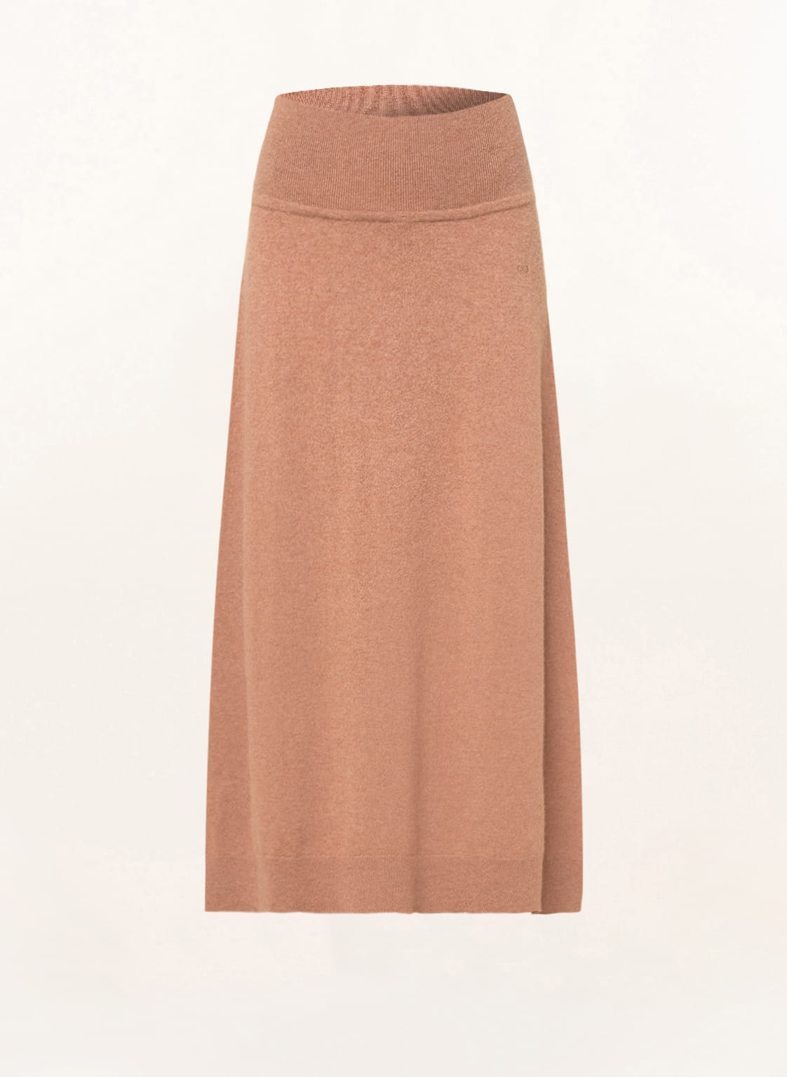 Image of Sminfinity Strickrock Aus Cashmere braun