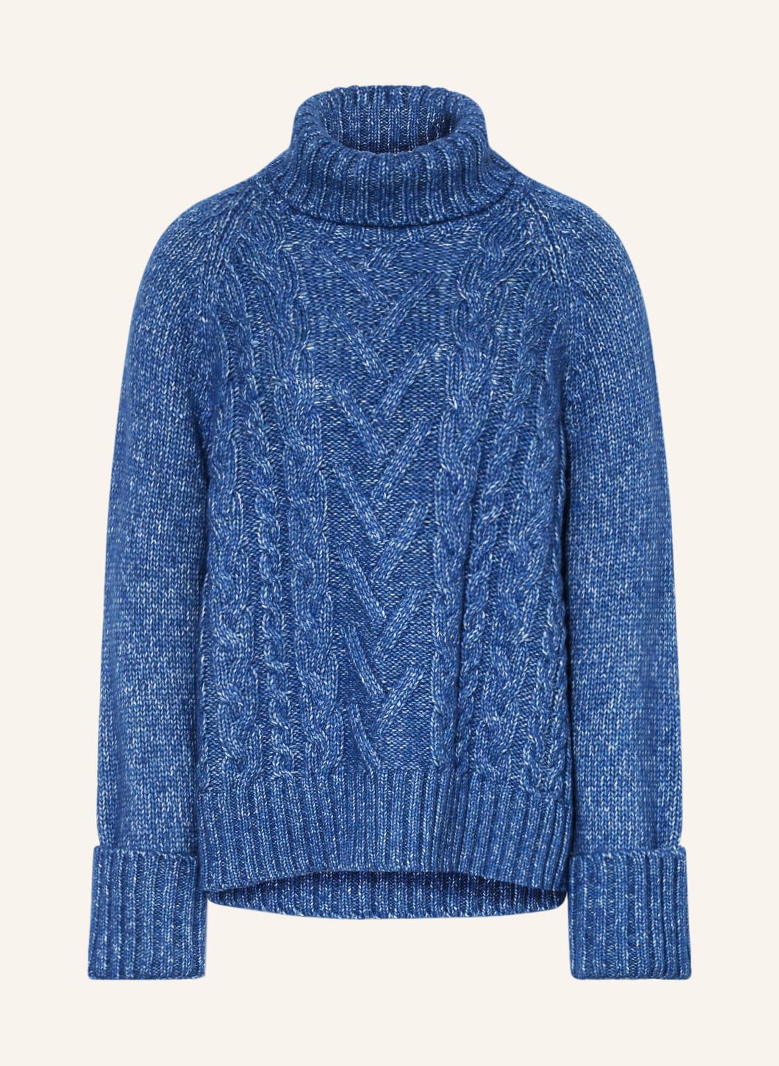 Image of Ganni Oversized-Pullover blau