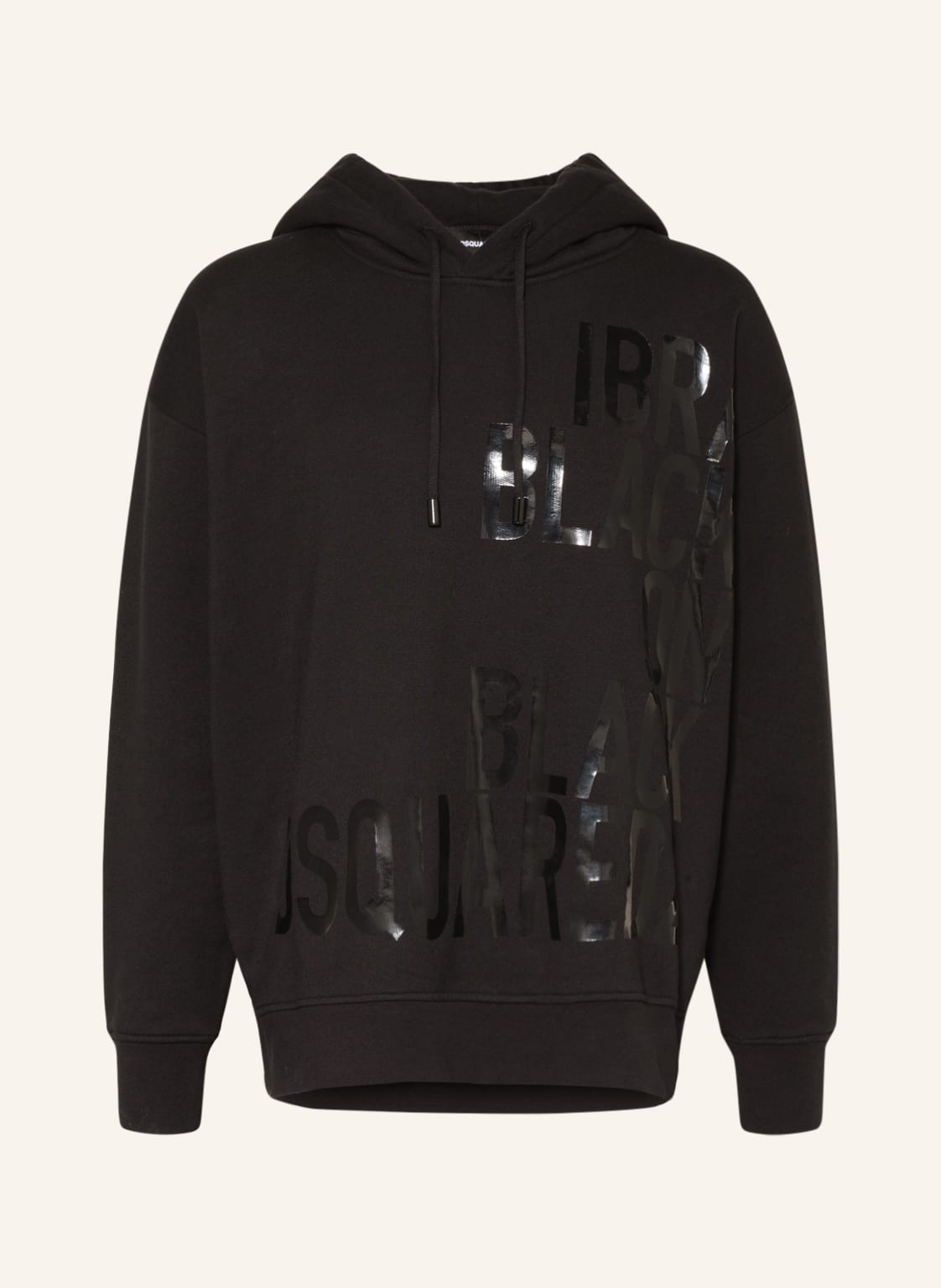 Image of dsquared2 Hoodie Ibra schwarz