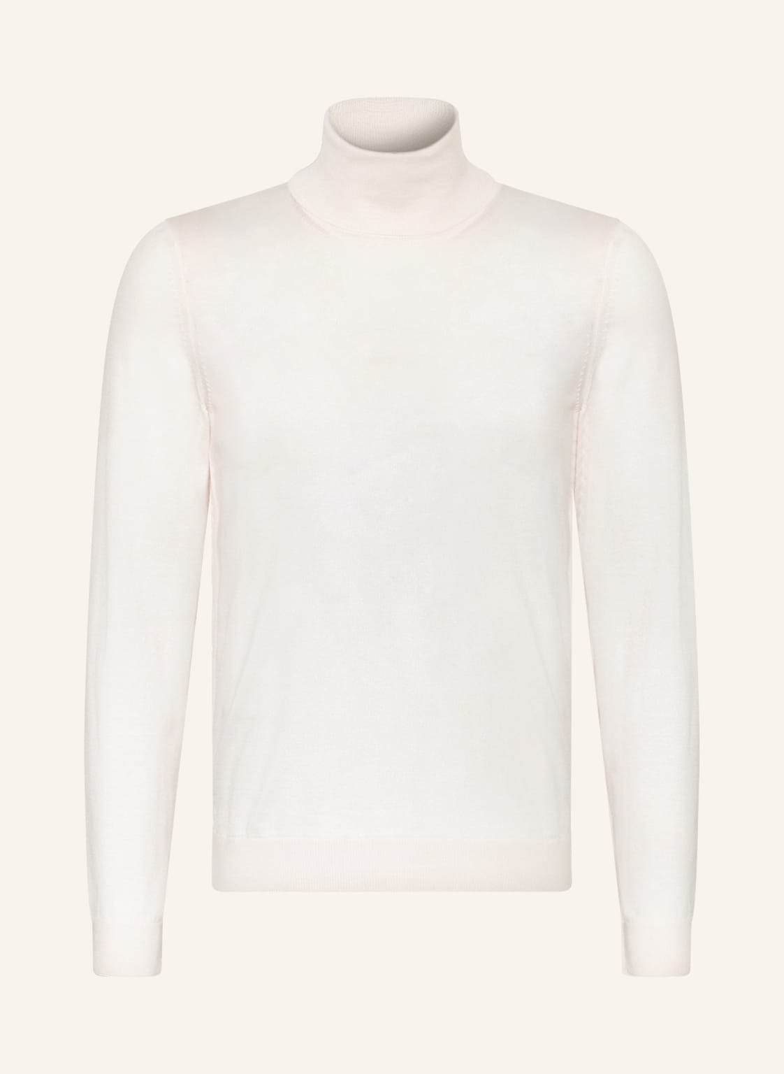 Image of Boss Rollkragenpullover Musso weiss
