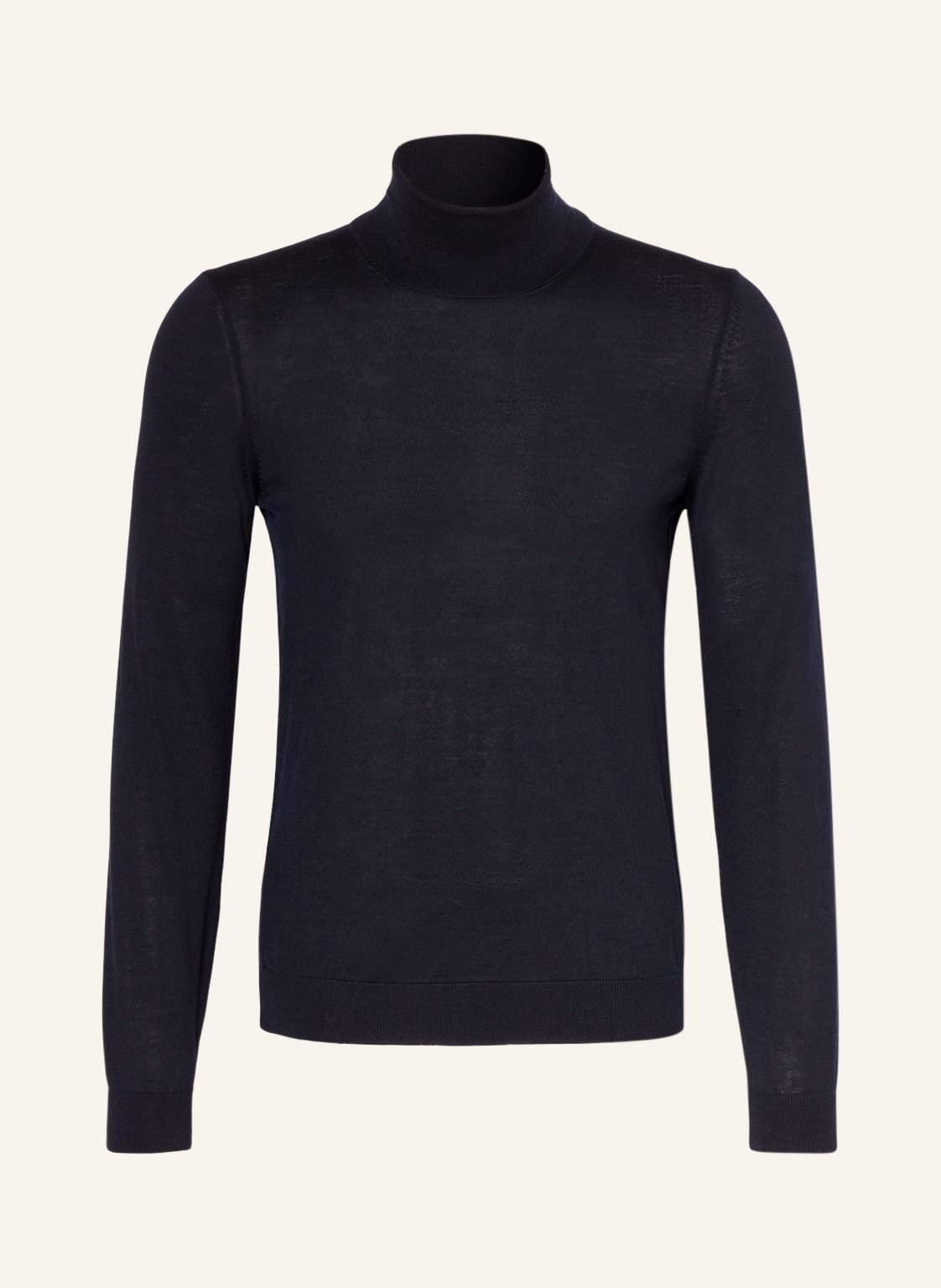 Image of Boss Rollkragenpullover Musso blau