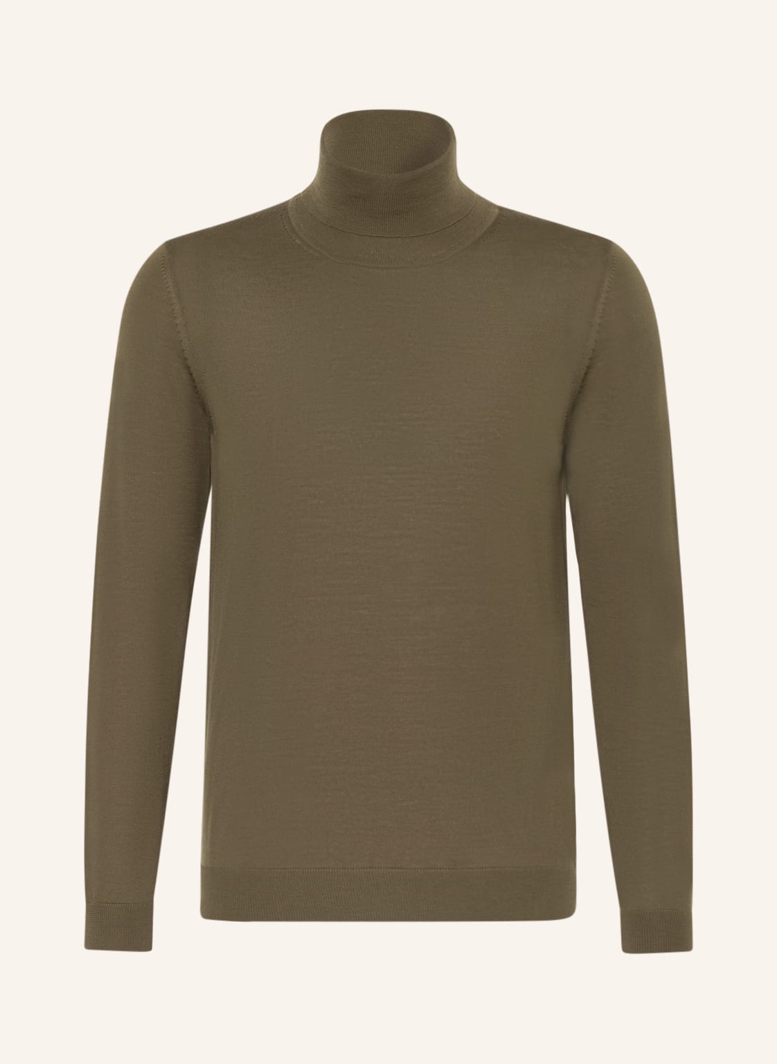 Image of Boss Rollkragenpullover Musso gruen