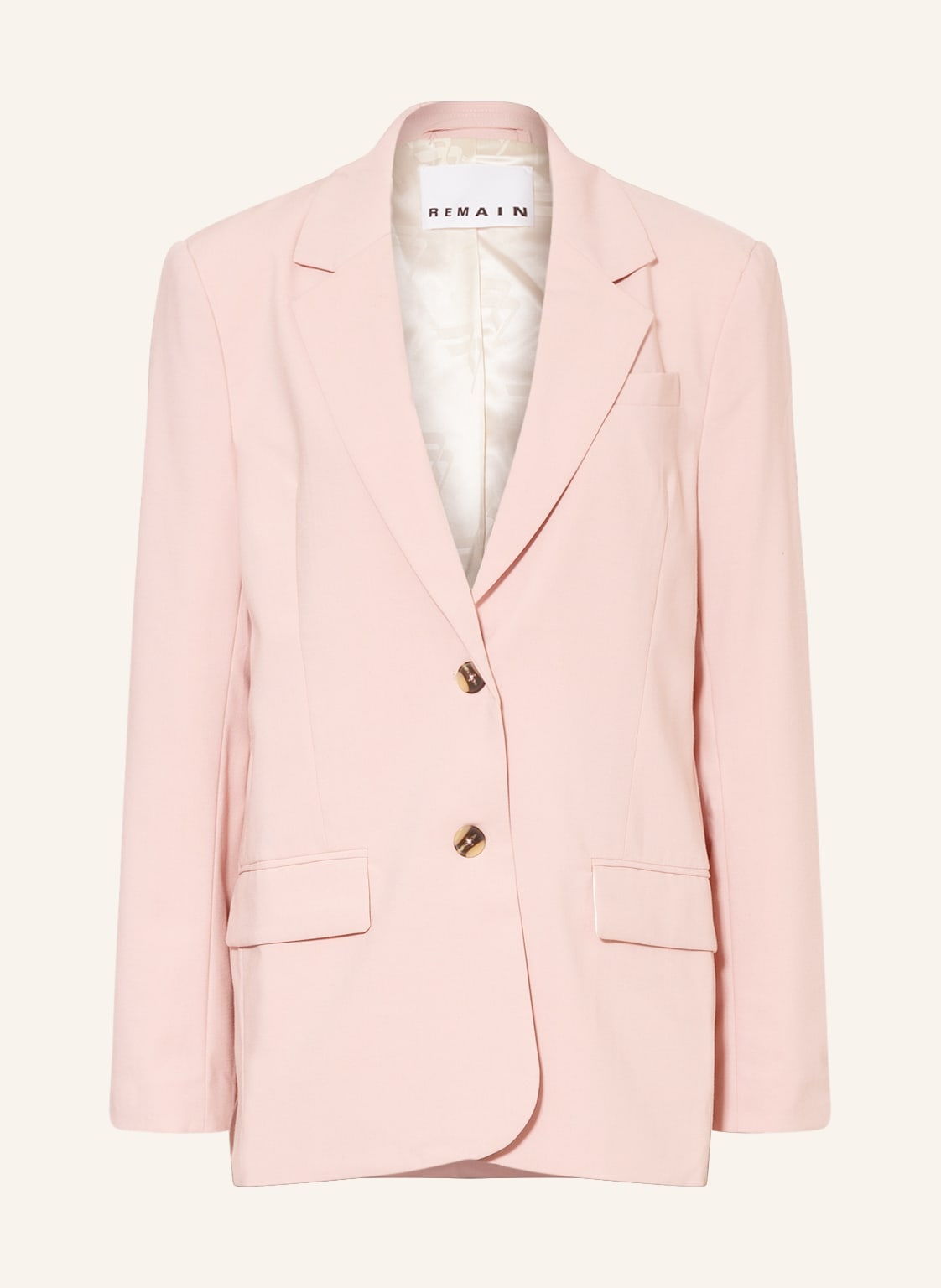 Image of Remain Birger Christensen Longblazer Symone rosa