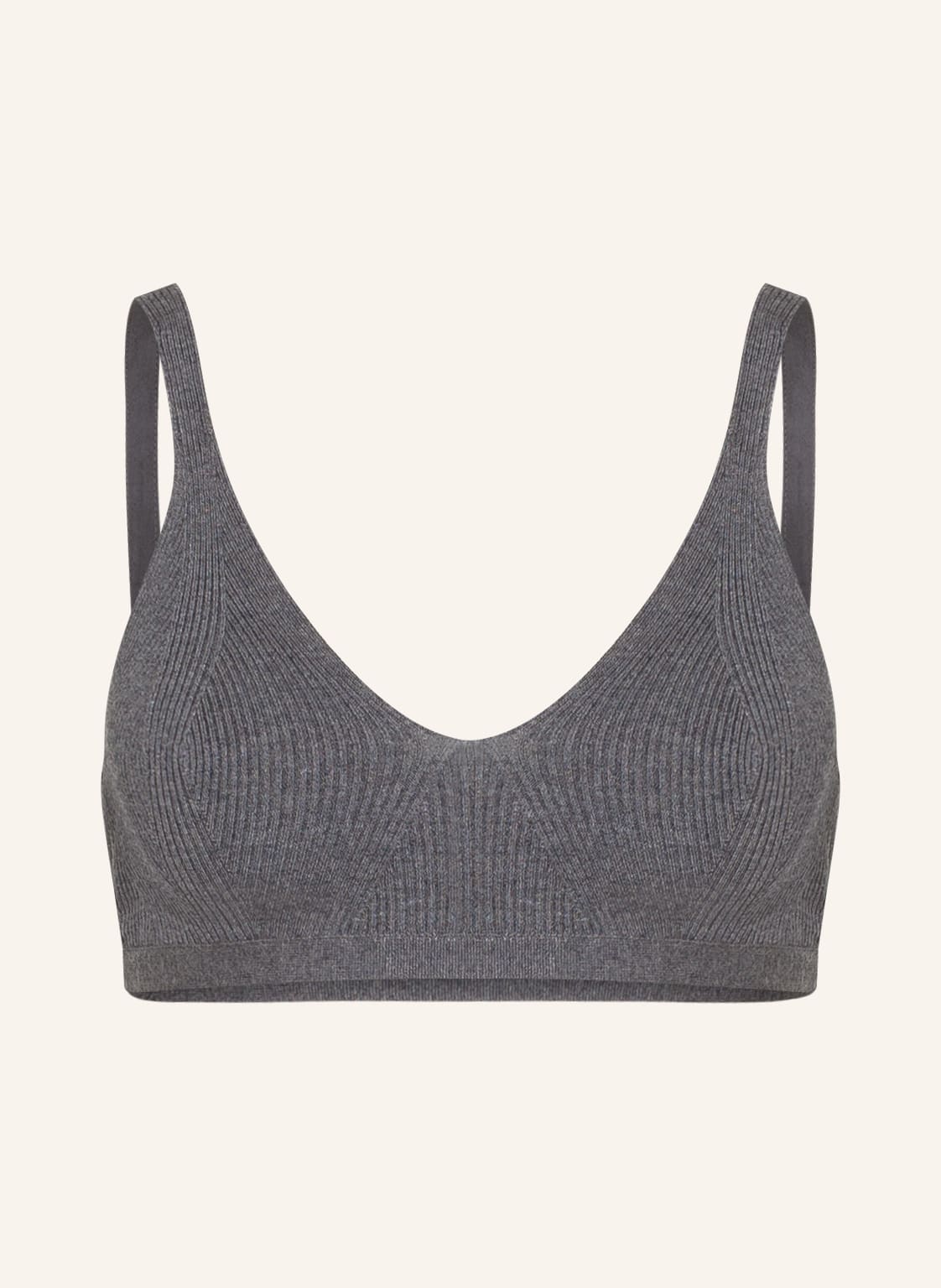 Image of Remain Birger Christensen Cropped-Stricktop Gunilla grau