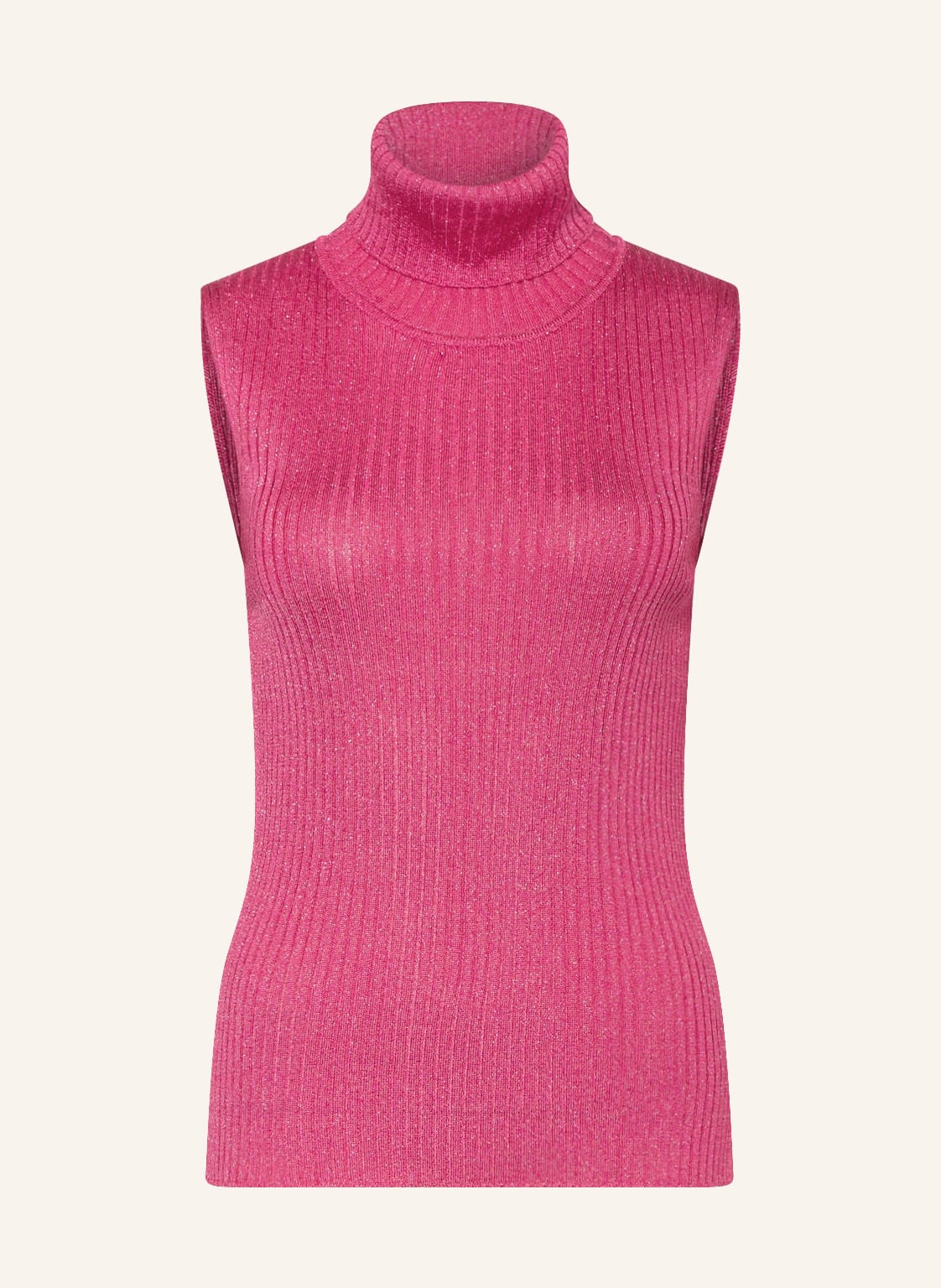 Image of Mrs & Hugs Stricktop Mit Glitzergarn pink