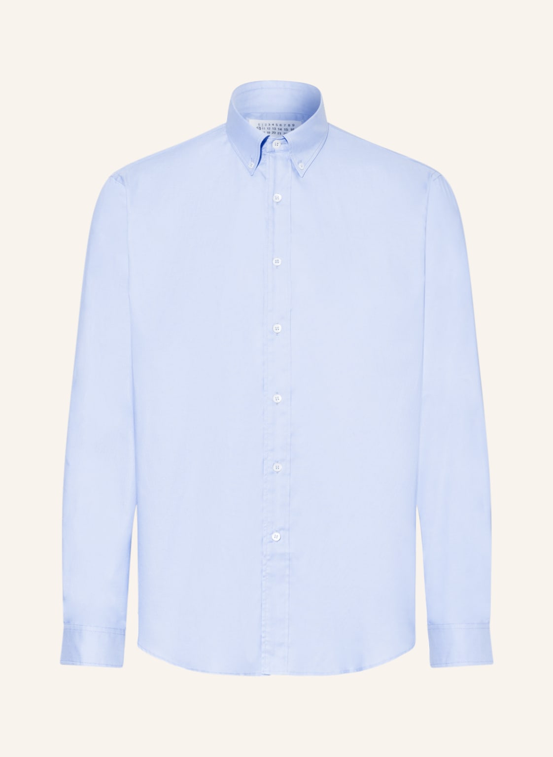 Image of Maison Margiela Hemd Comfort Fit blau