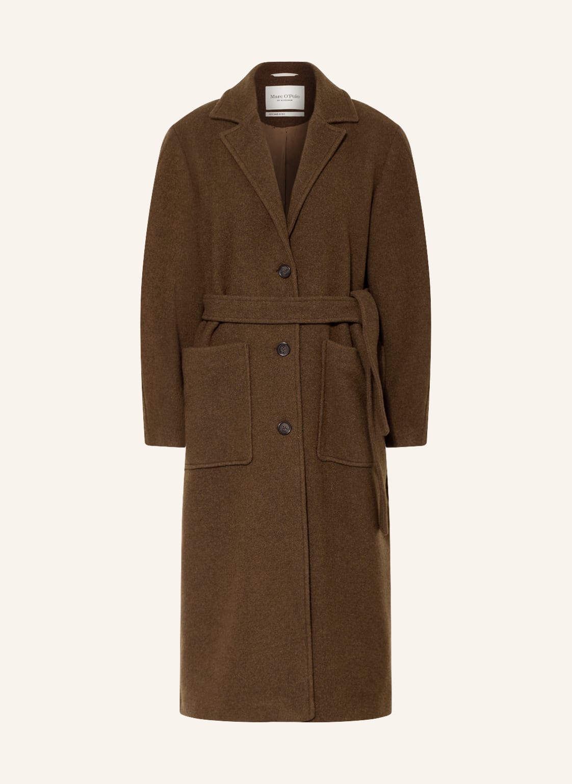 Image of Marc O'polo Wollmantel braun