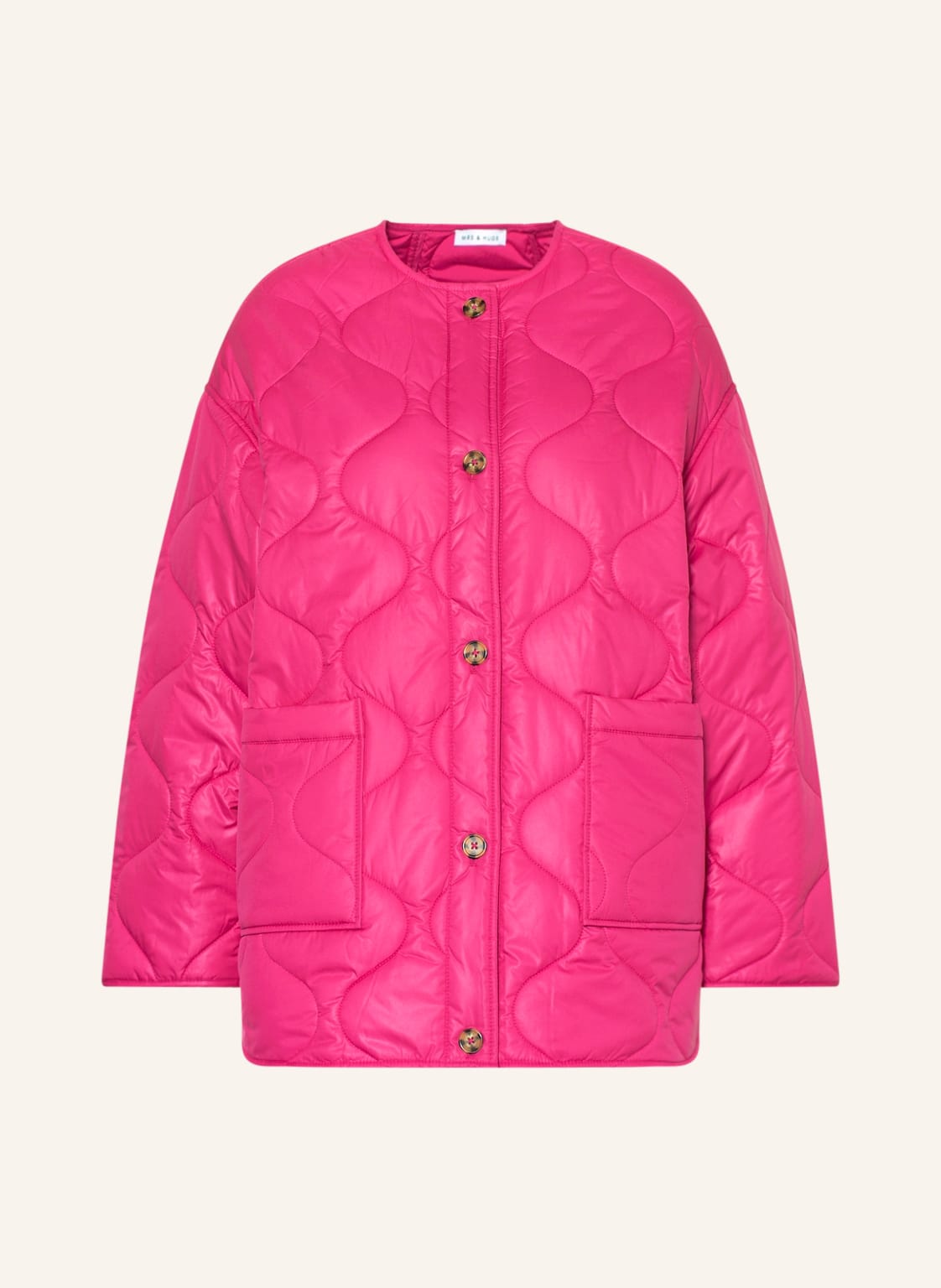 Image of Mrs & Hugs Steppjacke pink