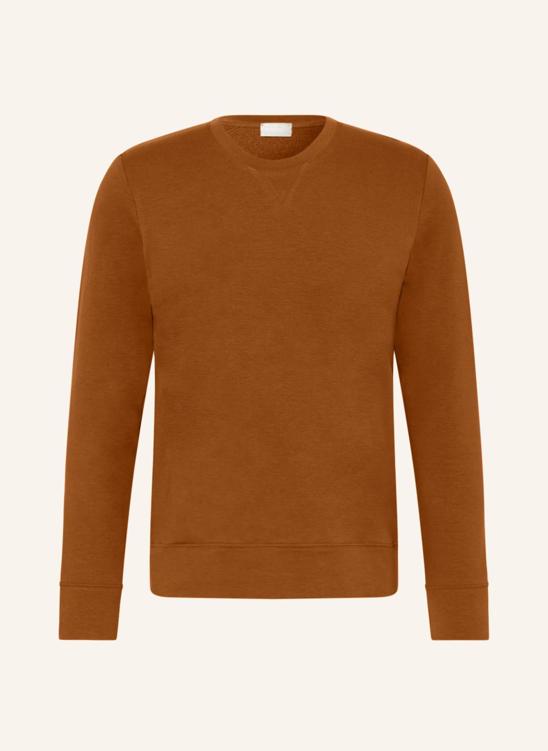 Image of Mey Lounge-Sweatshirt Serie Enjoy braun