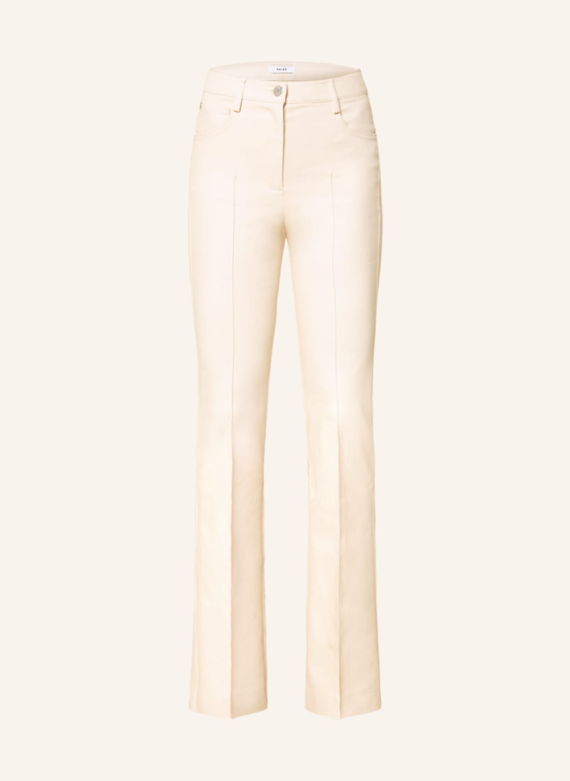 Image of Reiss Bootcut-Hose weiss