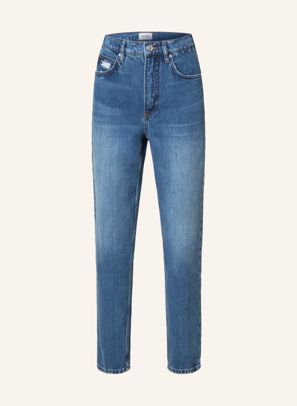 Image of Frame Denim Tapered Jeans Le High N Tight blau