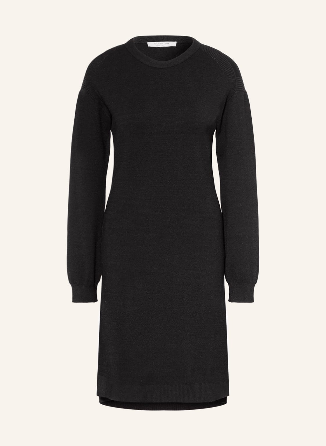 Image of Comma Casual Identity Strickkleid schwarz