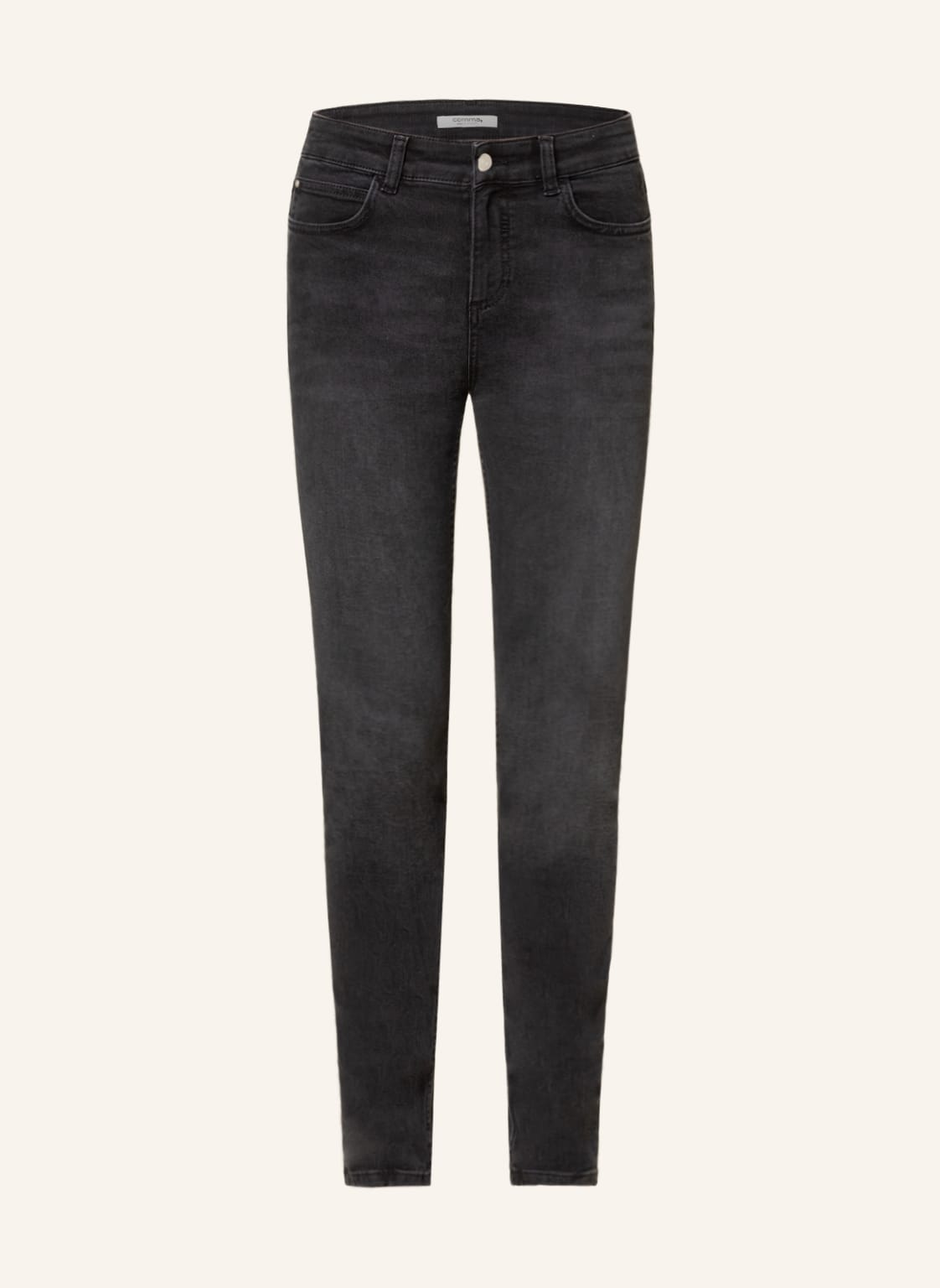 Image of Comma Casual Identity Skinny Jeans schwarz